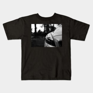 Shiny reflection of  trees on the car Kids T-Shirt